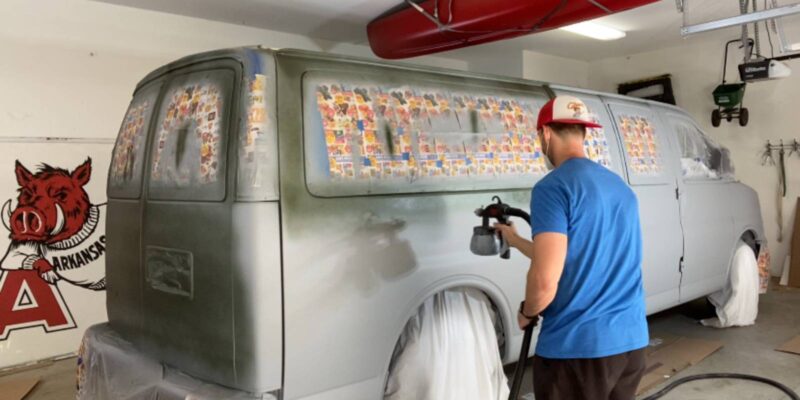 Plasti Dipping a Van