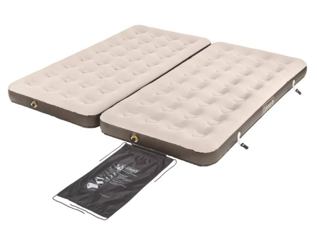 Coleman EasyStay Air Mattress Separated